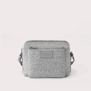 Dagne Dover Micah Neoprene Crossbody in Heather Grey